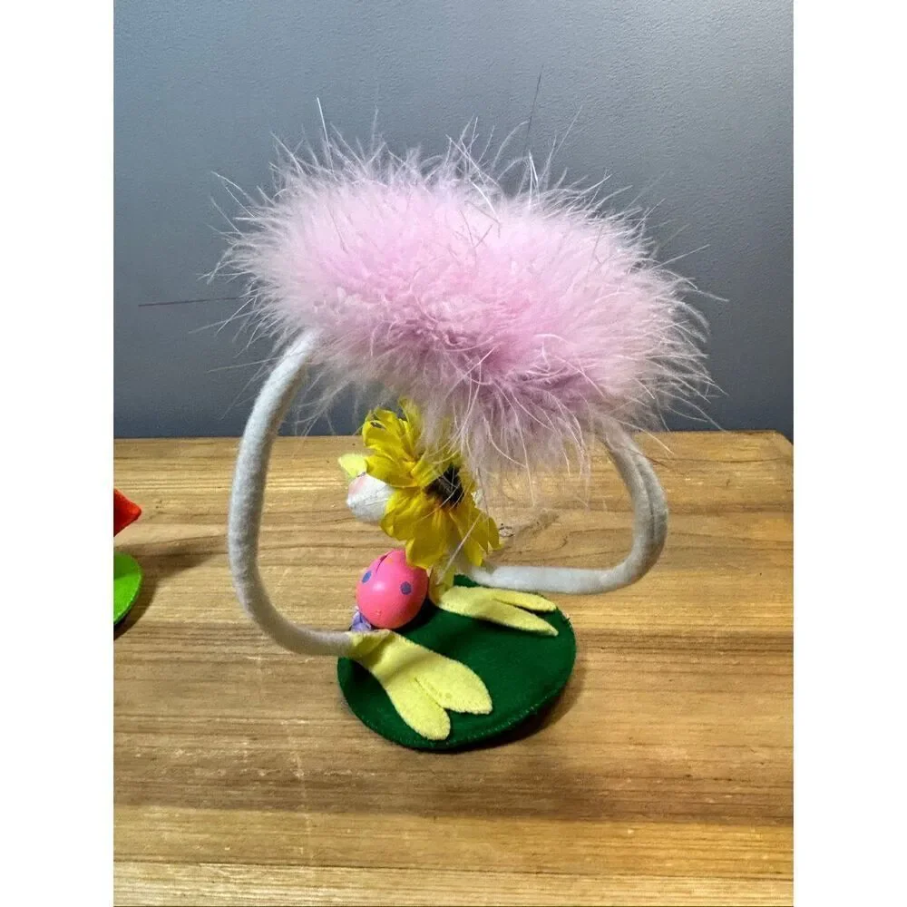 Annalee Easter Ostrich and Hip-Hop Jellybean Duck